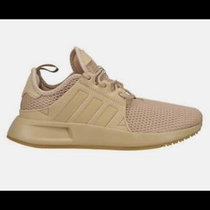 👟NEW IN BOX👟 Adidas x_plr athletic shoe • Big Kid size 4 • tan/gum